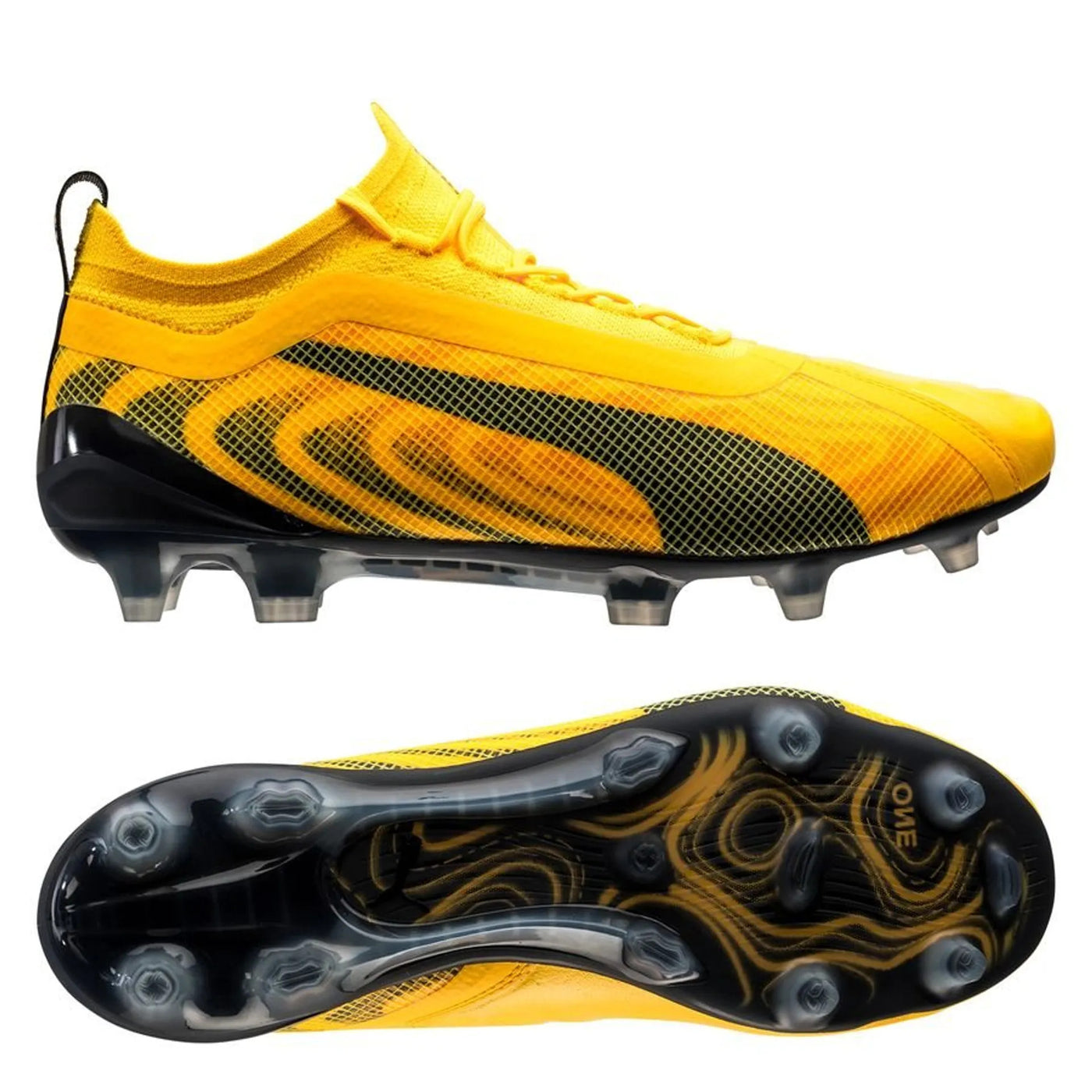 PUMA ONE 20.1 FG/AG ULTRA - YELLOW/BLACK/ORANGE
