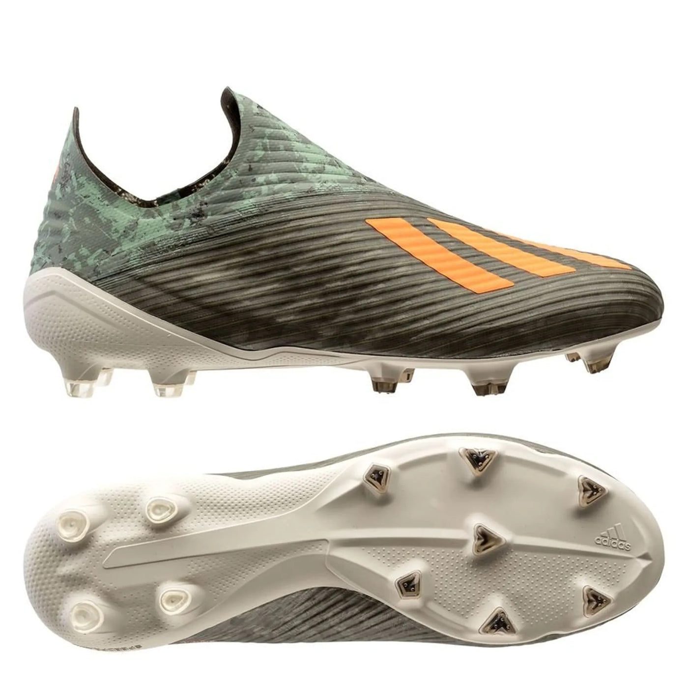 ADIDAS X 19+ FG/AG ENCRYPTION - GREEN/ORANGE/WHITE