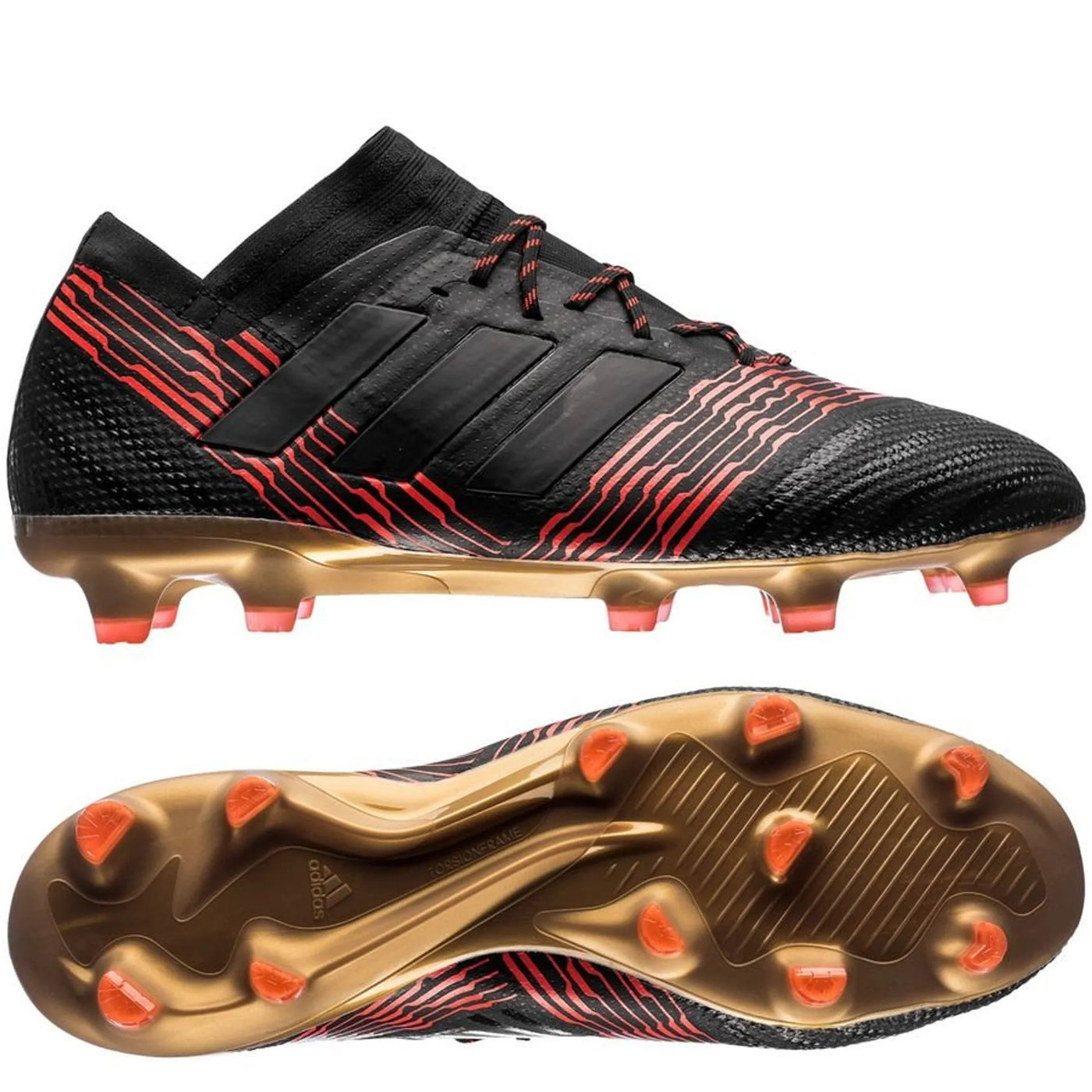 ADIDAS NEMEZIZ 17.1 FG/AG SKYSTALKER - BLACK/RED