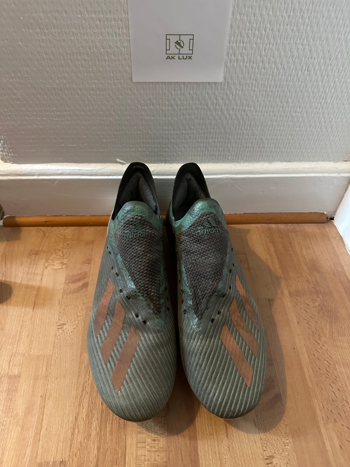 ADIDAS X 19.1 FG/AG - LEGACY GREEN/SOLAR ORANGE/CHALK