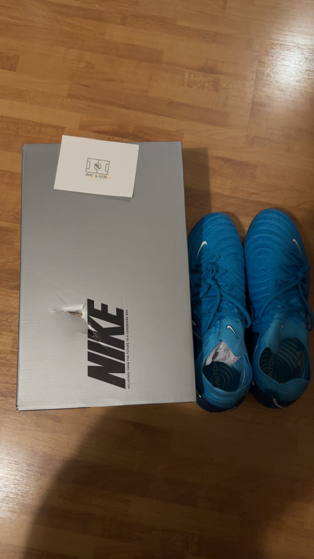 NIKE PHANTOM GX II ELITE FG MAD AMBITION - BLUE/WHITE