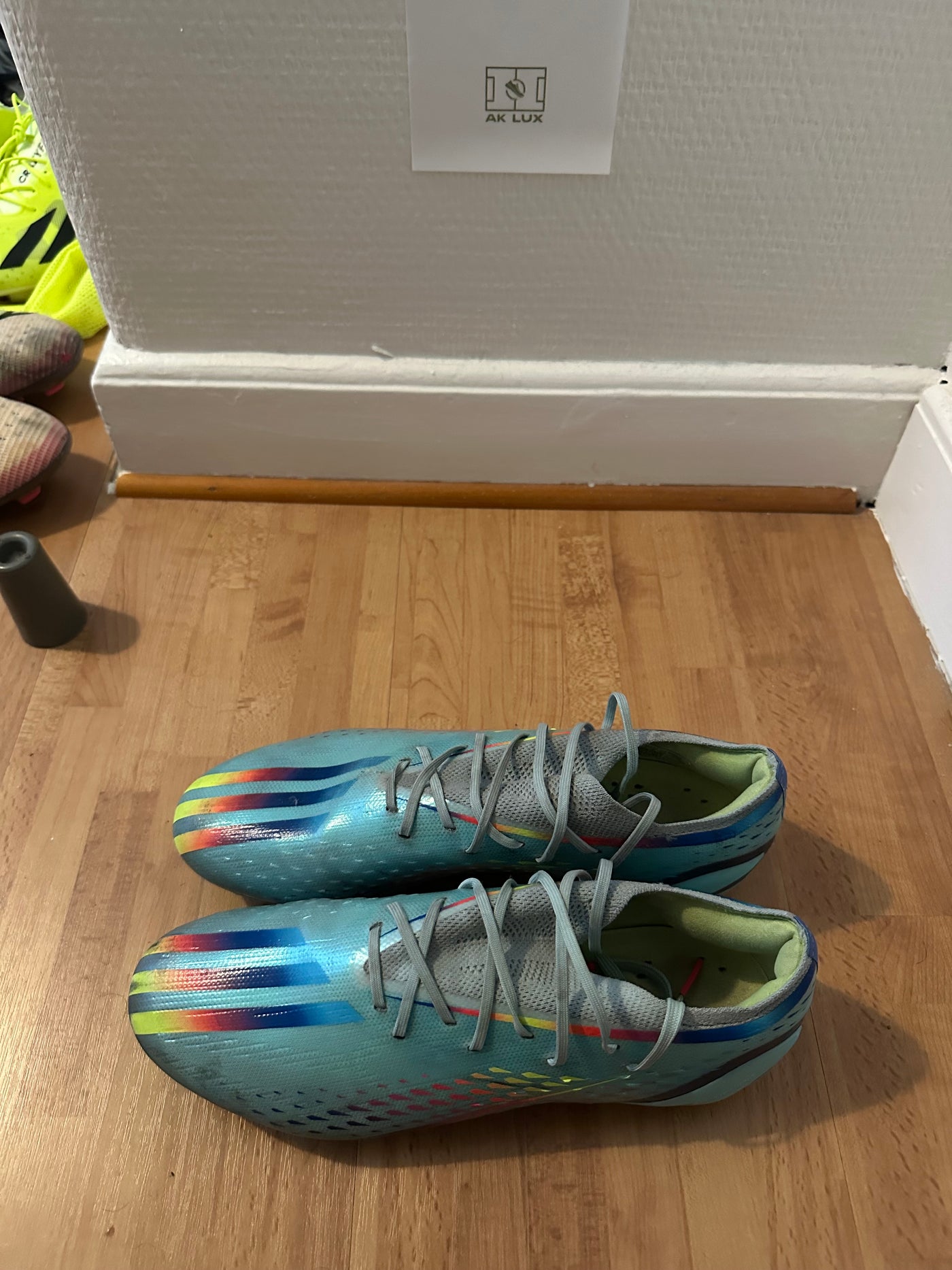 ADIDAS X SPEEDPORTAL .1 FG AL RIHLA - TURQUOISE/RED/BLUE