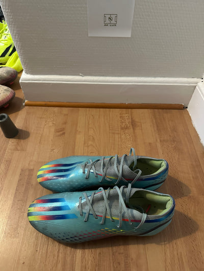 ADIDAS X SPEEDPORTAL .1 FG AL RIHLA - TURQUOISE/RED/BLUE
