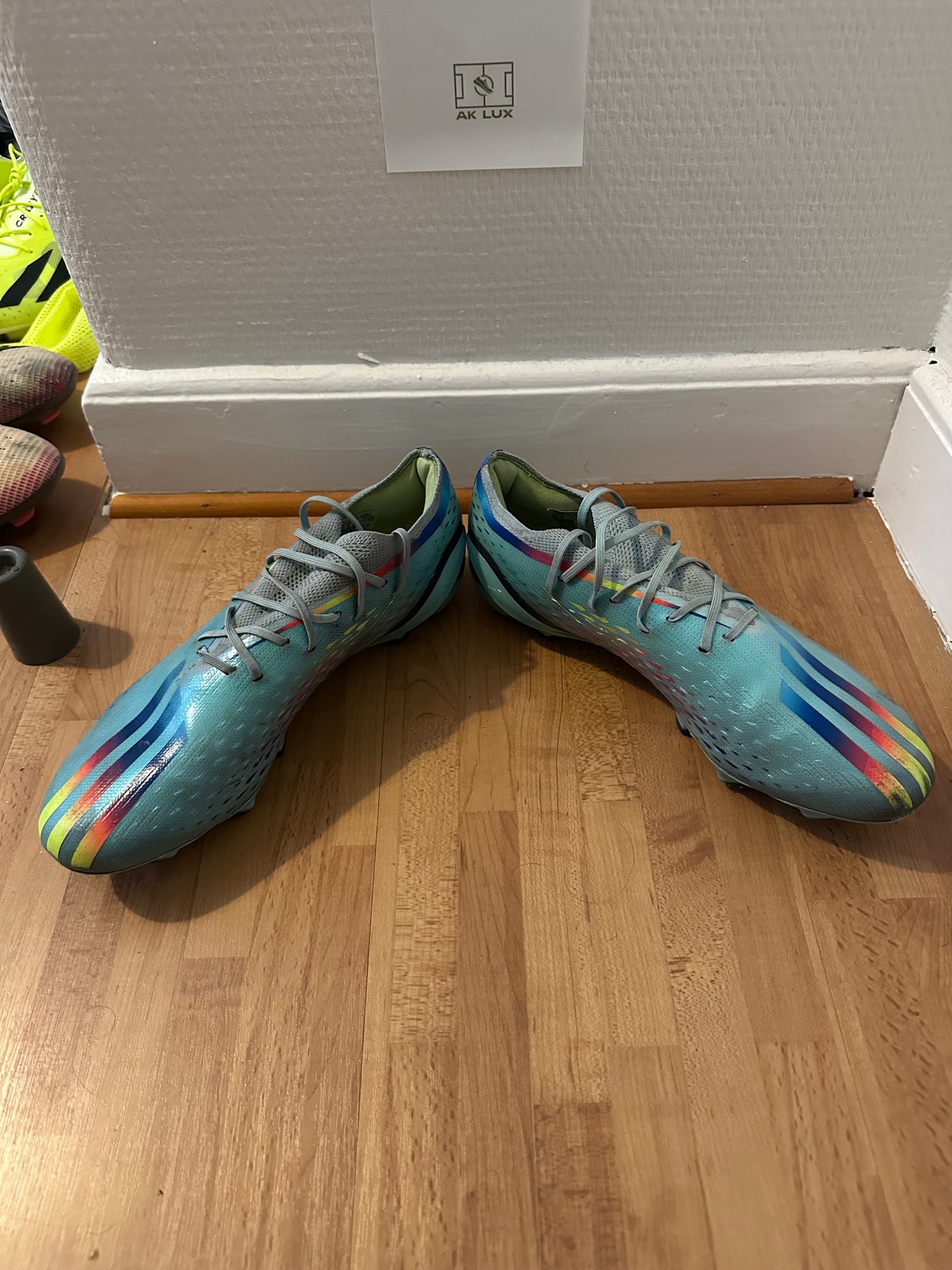 ADIDAS X SPEEDPORTAL .1 FG AL RIHLA - TURQUOISE/RED/BLUE