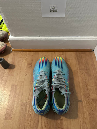 ADIDAS X SPEEDPORTAL .1 FG AL RIHLA - TURQUOISE/RED/BLUE
