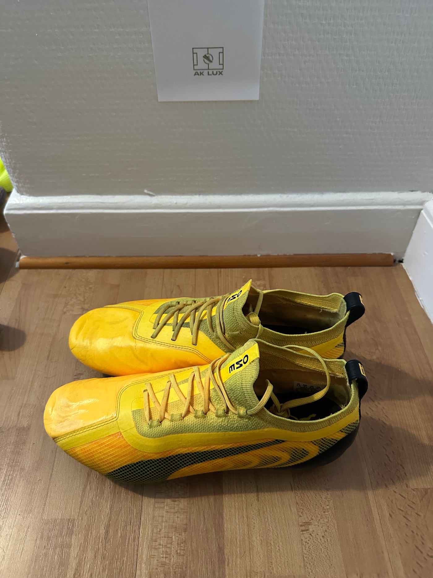 PUMA ONE 20.1 FG/AG ULTRA - YELLOW/BLACK/ORANGE