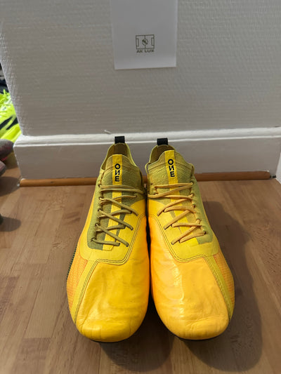 PUMA ONE 20.1 FG/AG ULTRA - YELLOW/BLACK/ORANGE