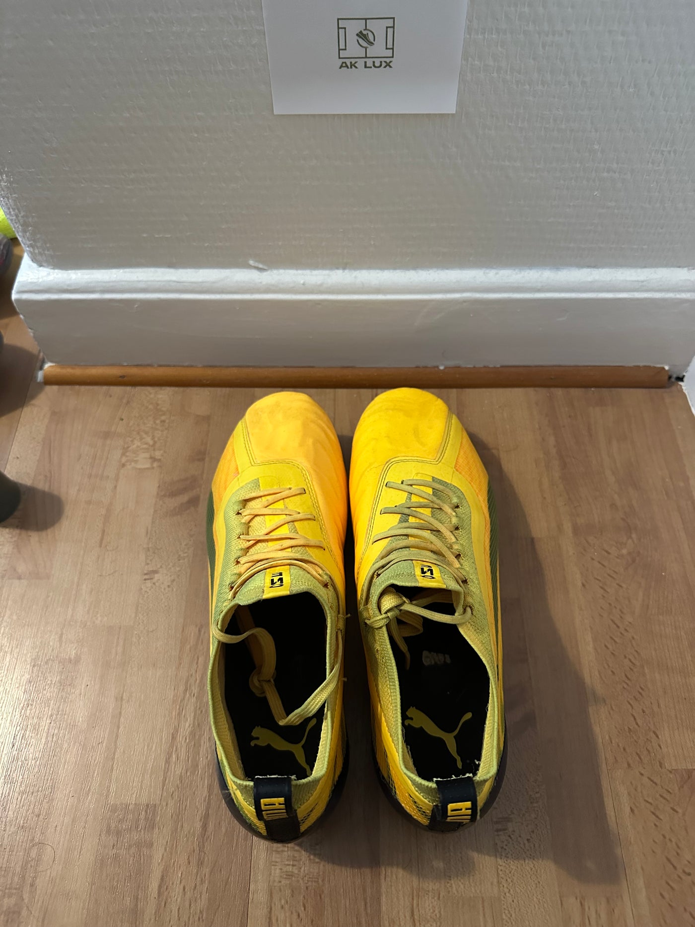 PUMA ONE 20.1 FG/AG ULTRA - YELLOW/BLACK/ORANGE