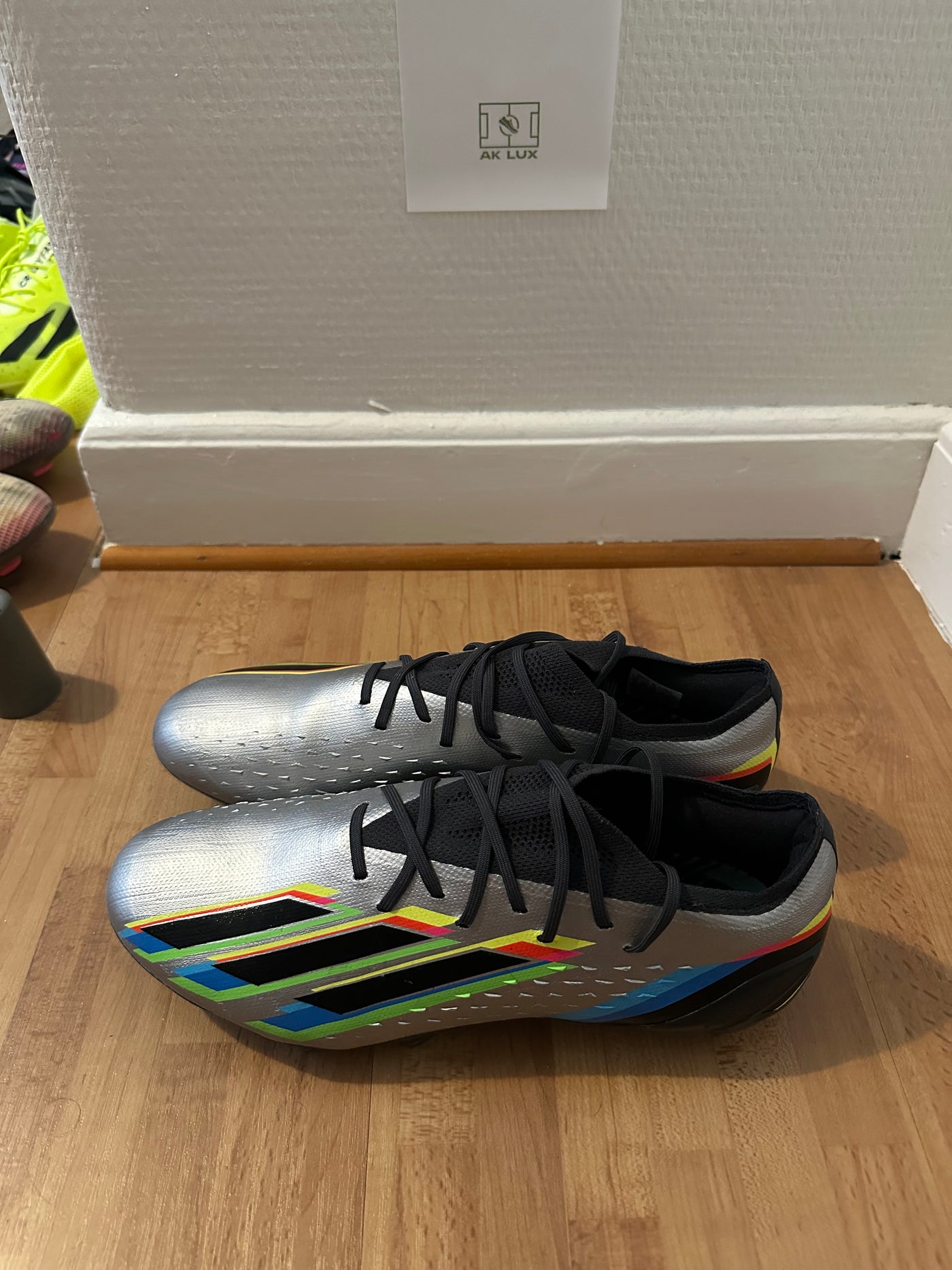 ADIDAS X SPEEDPORTAL .1 FG BEYOND FAST - SILVER/BLACK/YELLOW