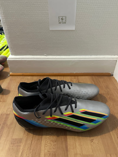 ADIDAS X SPEEDPORTAL .1 FG BEYOND FAST - SILVER/BLACK/YELLOW