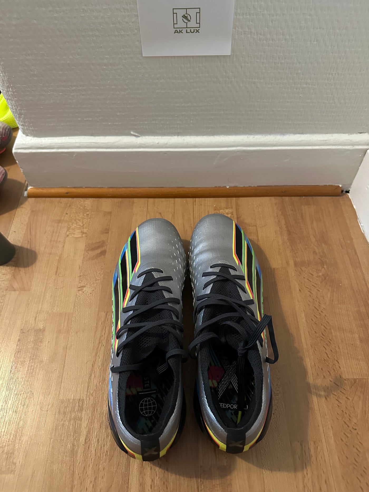 ADIDAS X SPEEDPORTAL .1 FG BEYOND FAST - SILVER/BLACK/YELLOW
