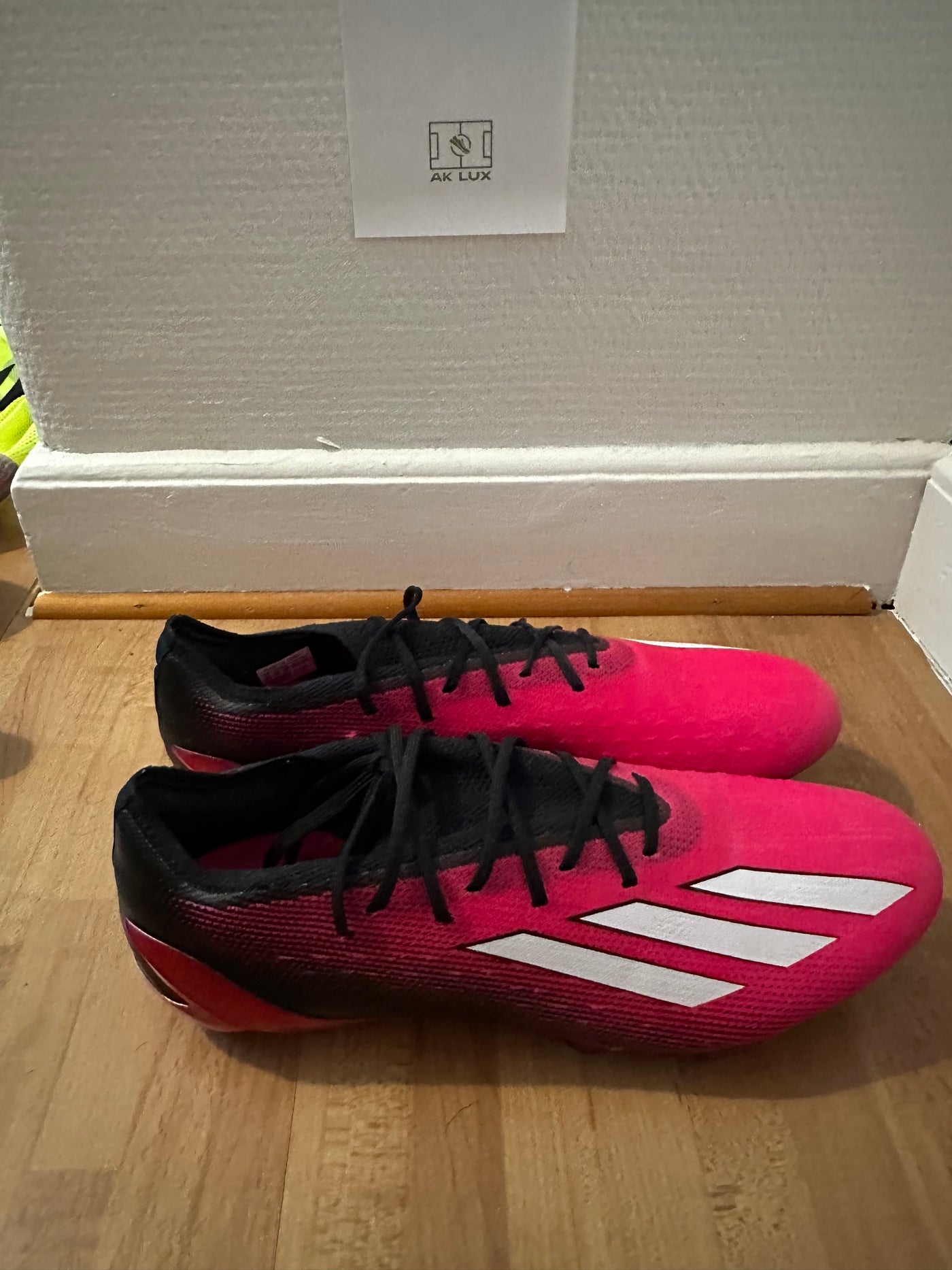 ADIDAS X SPEEDPORTAL .1 FG OWN YOUR FOOTBALL - PINK/WHITE/ CORE BLACK