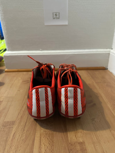 ADIDAS F50 ADIZERO SG - RED/WHITE/BLACK