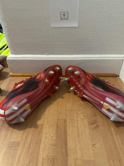 ADIDAS F50 ADIZERO SG - RED/WHITE/BLACK