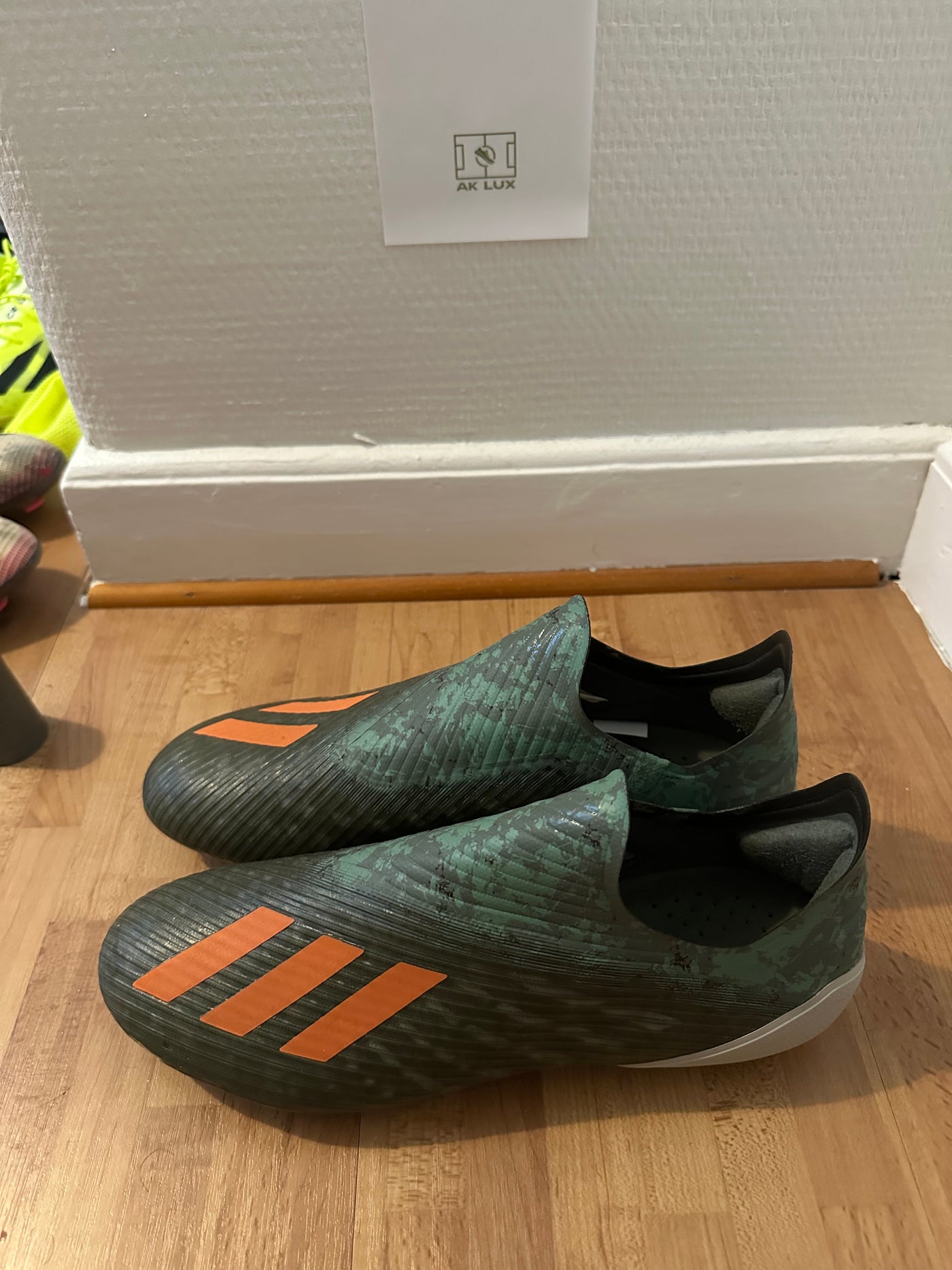 ADIDAS X 19+ FG/AG ENCRYPTION - GREEN/ORANGE/WHITE