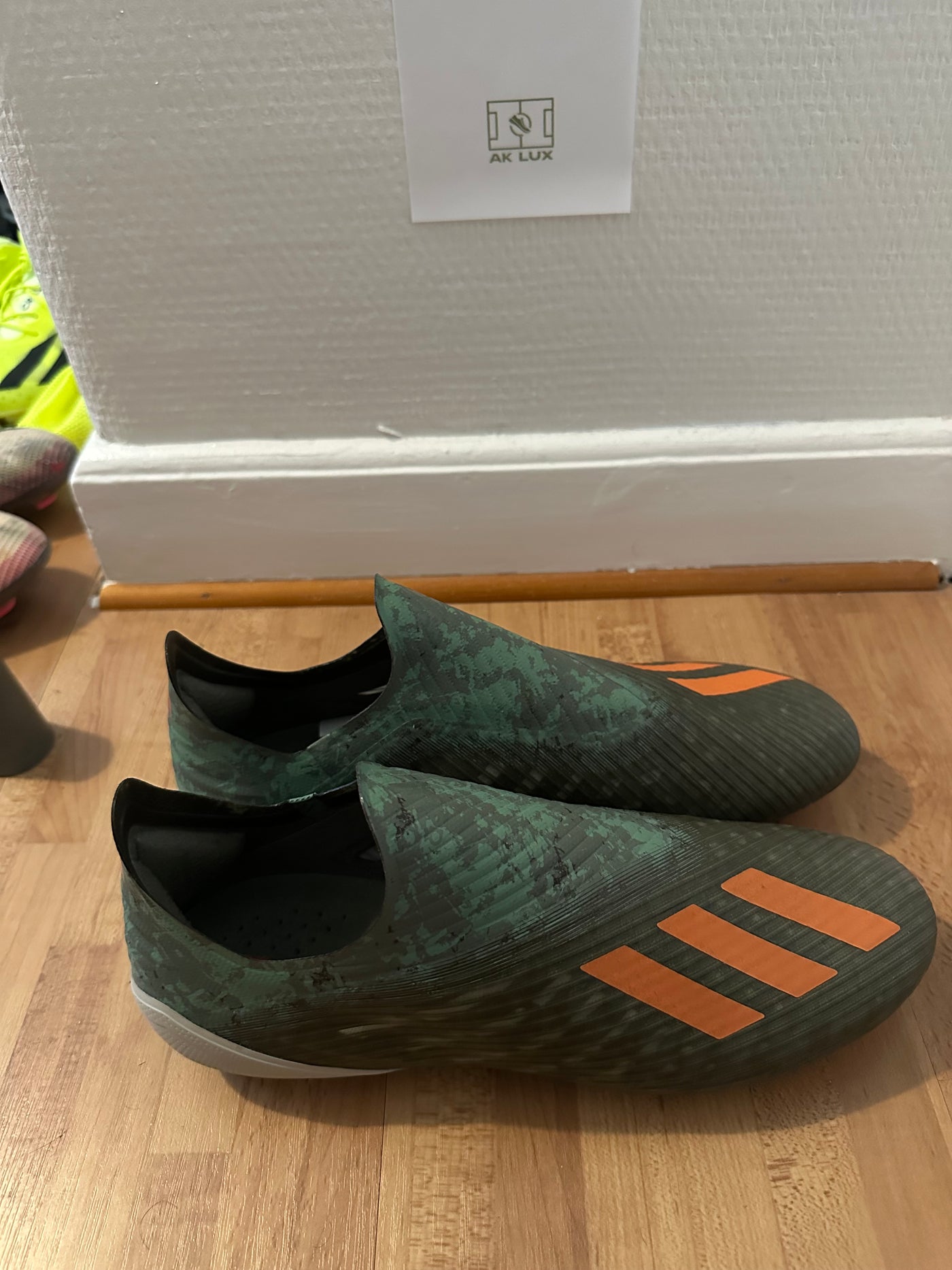 ADIDAS X 19+ FG/AG ENCRYPTION - GREEN/ORANGE/WHITE