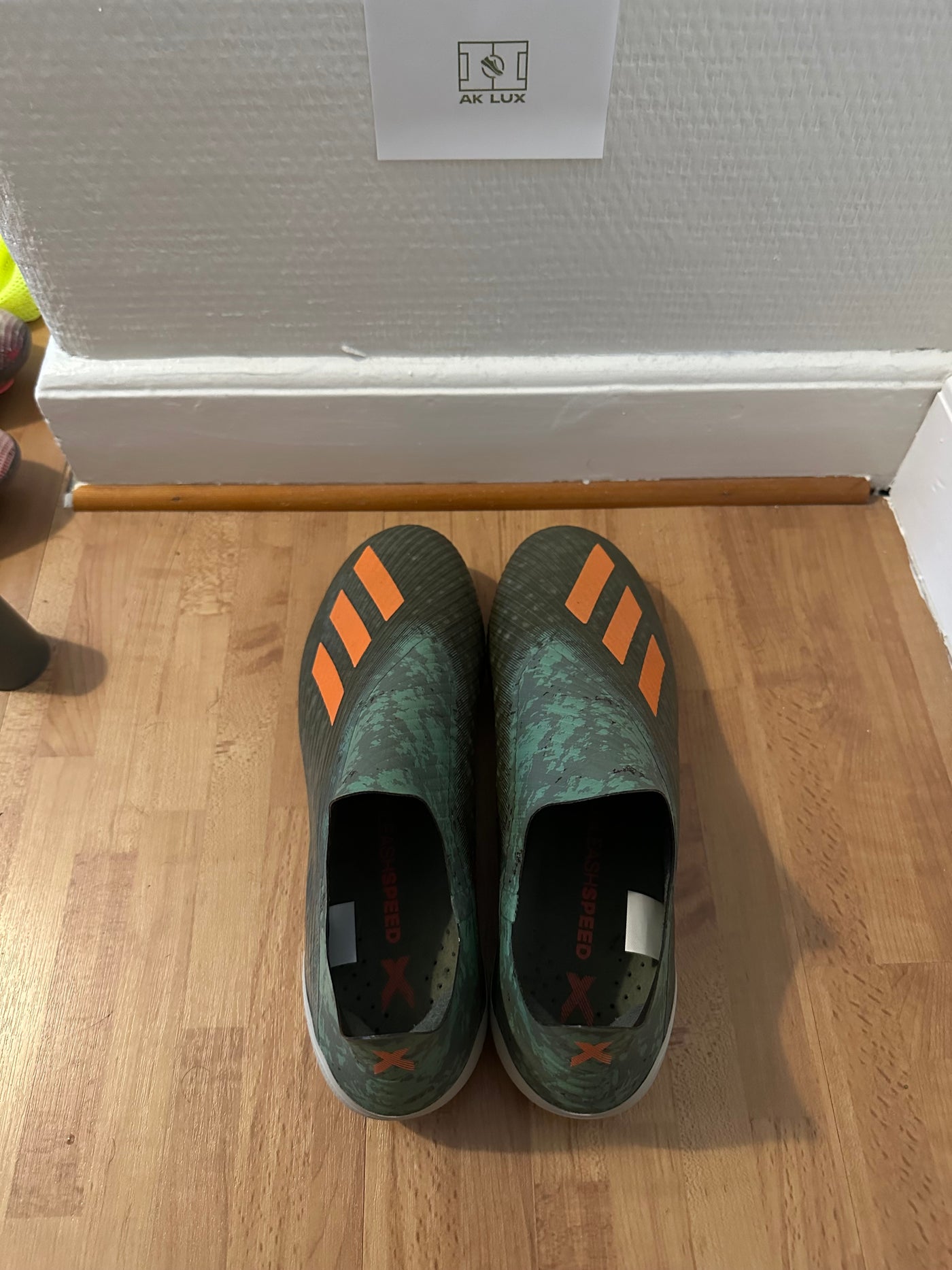 ADIDAS X 19+ FG/AG ENCRYPTION - GREEN/ORANGE/WHITE