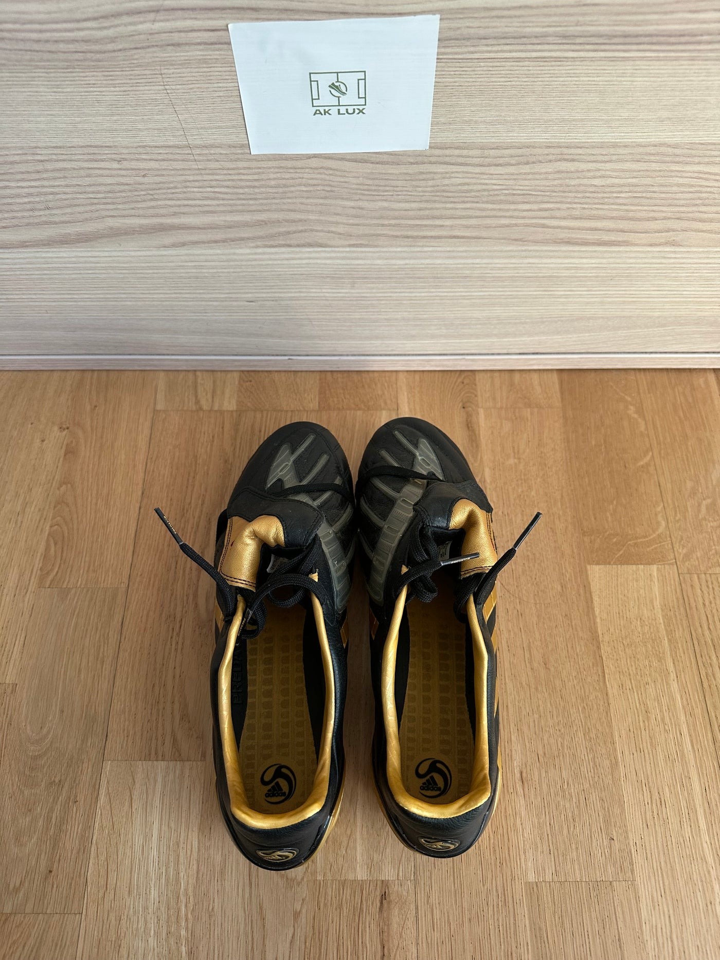 ADIDAS PREDATOR POWERSWERVE FG - GOLD/BLACK/CARDINAL