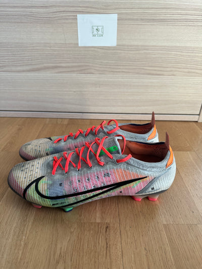 NIKE MERCURIAL VAPOR 14 ELITE FG DRAGONFLY - WHITE/SILVER/ PURPLE LIMITED EDITION