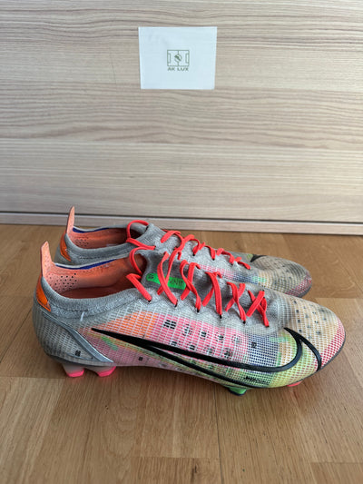 NIKE MERCURIAL VAPOR 14 ELITE FG DRAGONFLY - WHITE/SILVER/ PURPLE LIMITED EDITION