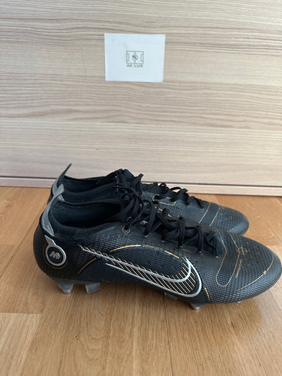 NIKE MERCURIAL VAPOR 14 ELITE SG-PRO ANTI-CLOG SHADOW - BLACK/GOLD/SILVER