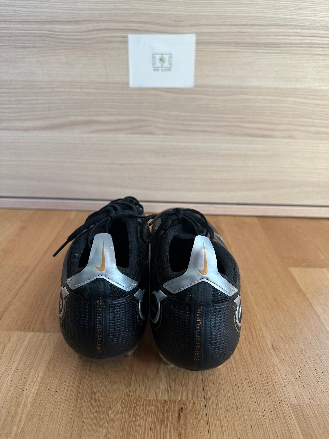 NIKE MERCURIAL VAPOR 14 ELITE SG-PRO ANTI-CLOG SHADOW - BLACK/GOLD/SILVER