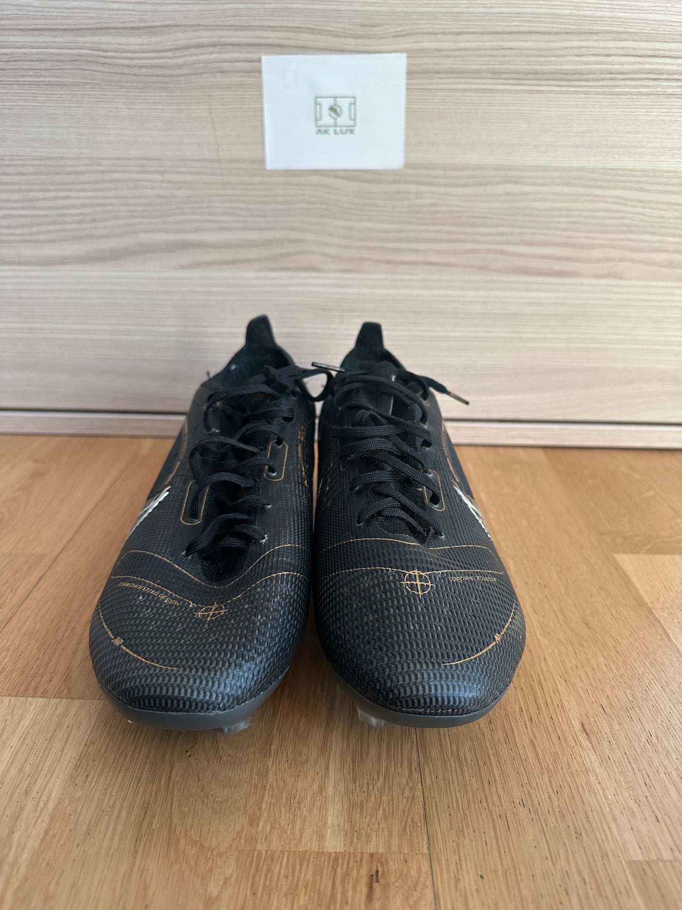 NIKE MERCURIAL VAPOR 14 ELITE SG-PRO ANTI-CLOG SHADOW - BLACK/GOLD/SILVER
