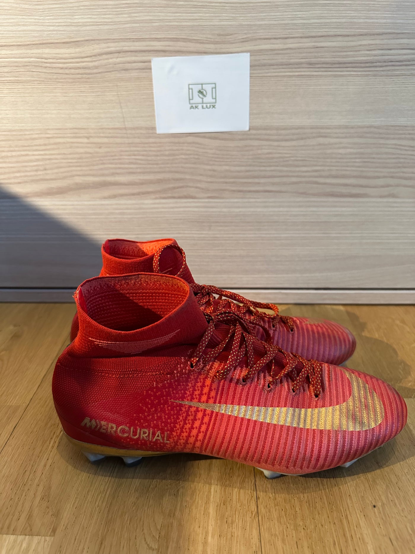 SERIOUS INQUIRIES ONLY - NIKE MERCURIAL SUPERFLY V CAMPEÕES FG - RED/GOLD/GREEN