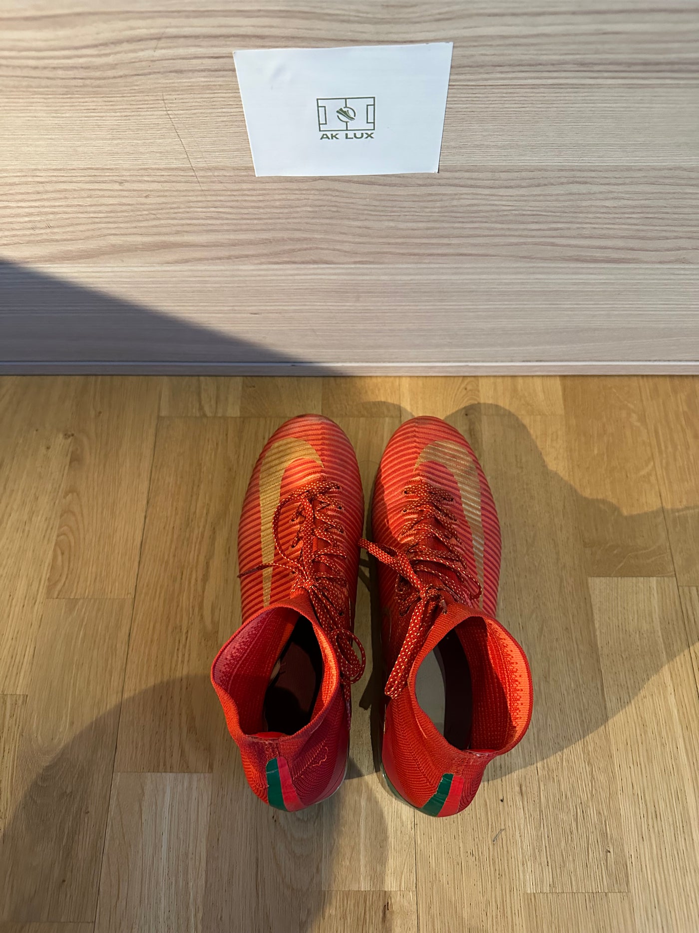 SERIOUS INQUIRIES ONLY - NIKE MERCURIAL SUPERFLY V CAMPEÕES FG - RED/GOLD/GREEN