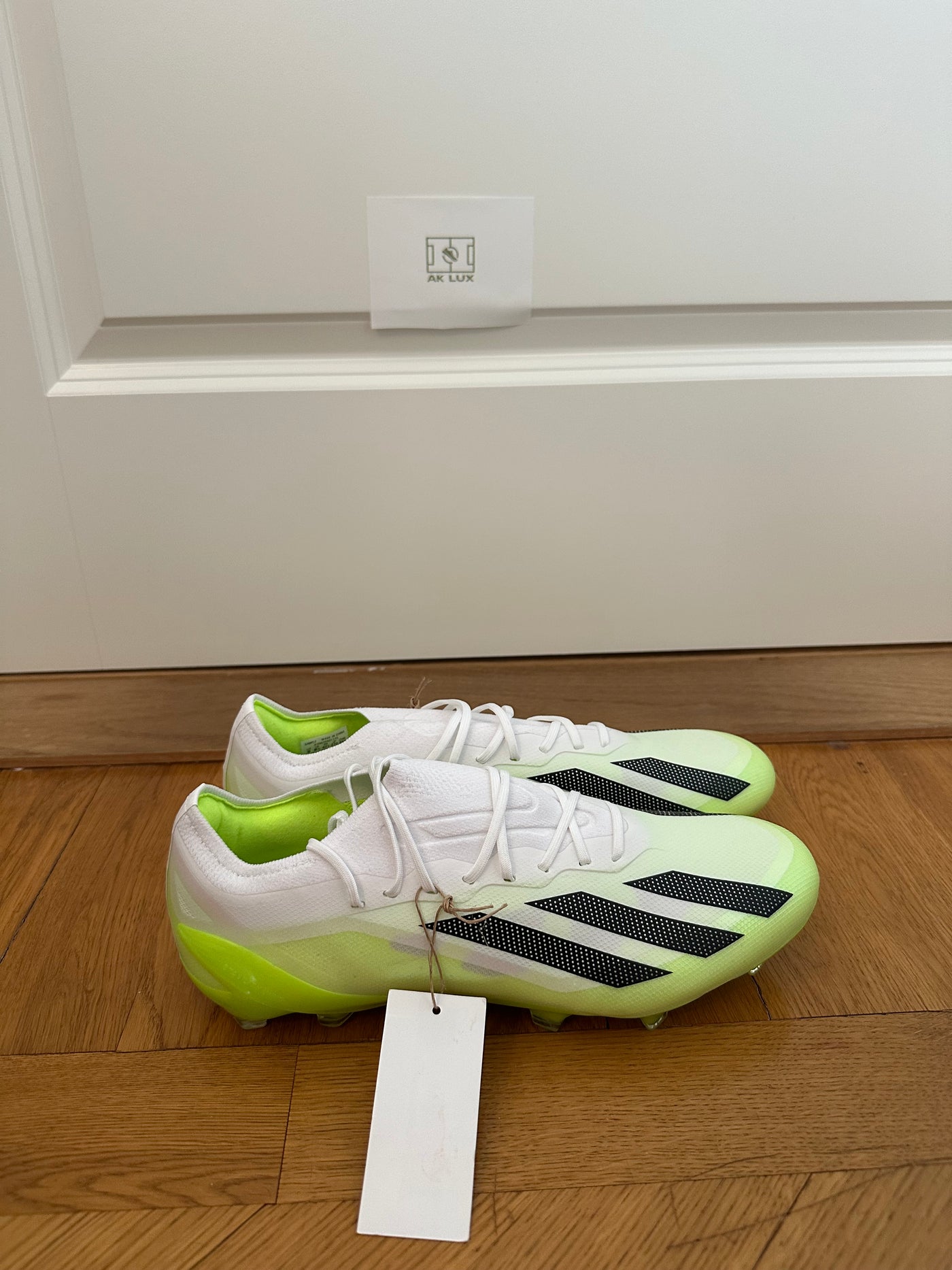 ADIDAS X CRAZYFAST .1 FG CRAZYRUSH - WHITE/BLACK/LUCID LEMON