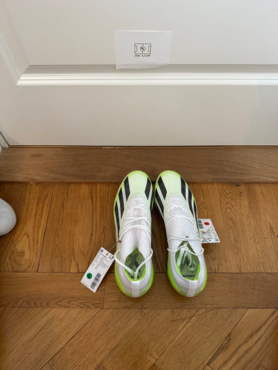 ADIDAS X CRAZYFAST .1 FG CRAZYRUSH - WHITE/BLACK/LUCID LEMON