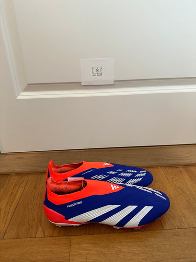 ADIDAS PREDATOR ELITE LACELESS FG ADVANCEMENT - LUCID BLUE/WHITE/RED