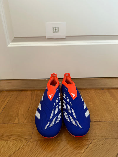 ADIDAS PREDATOR ELITE LACELESS FG ADVANCEMENT - LUCID BLUE/WHITE/RED