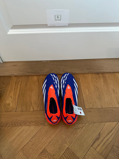 ADIDAS PREDATOR ELITE LACELESS FG ADVANCEMENT - LUCID BLUE/WHITE/RED
