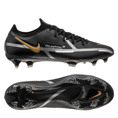 NIKE PHANTOM GT 2 ELITE FG SHADOW - BLACK/GREY/GOLD
