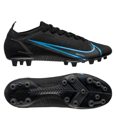 NIKE MERCURIAL VAPOR 14 ELITE AG-PRO RENEW - BLACK/BLUE